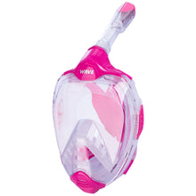 Load image into Gallery viewer, full face snorkel mask pink